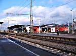 Der Bahnhof Aalen. Foto: 10.12.06