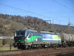 193 249 am 7.3.2021 mit Einem Güterzug in Altbach 