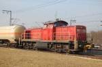 BR 294 704-2 am 2. Mrz 2012 zwischen Altbach und Plochingen