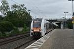 462 005 RRX auf dem RE11 nach Paderborn fahrend bei der Durchfahrt in Düsseldorf Angermund gen Duisburg.