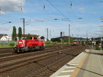 DB Cargo Voith Graita 10BB 261 054-1 am 22.09.16 in Aschaffenburg Hbf vom Bahnsteig aus fotografiert