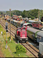 298 135-5 (201 135-1 | 110 135-1 | DR V 100 135) wurde beim Eisenbahnclub Aschersleben e.V.
