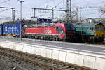 Bad Bentheim am 12.03.2022  193 627-7 von Raillogix  Class 66 von Freightliner