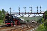 01 0509-8 aus Braunschweig bei der Einfahrt in Bad Harzburg (09.06.2012) 