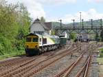66001 [9251 3 650 000-4 PL-FPL] an der Schotterverladung von Telge & Eppers (Bad Harzburg, 07.05.2015)