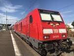 RB 34 nach Glauburg-Stockheim steht im Bahnhof Bad Vilbel. 17.09.2021 | 17:02 Uhr