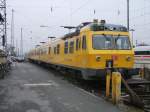 719 001  Fahrwegmessung  steht am 03.März 2012 abgestellt in Bamberg.
