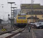 719 501 steht am 03. Mrz 2012 auf Gleis 214 im Bahnhof Bamberg abgestellt.