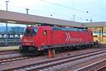 Am frühen Morgen des 12.04.2019 stand Maqaurie/RHC 2051 (185 582-4) abgestellt auf Gleis 96 im Badischen Bahnhof von Basel abgestellt und wartete dort auf ihren nächsten Einsatz.