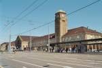 Basel Badischer Bahnhof (Bauzeit 1910-1913, Architekten Curjel&Moser), aufgenommen am 4.8.2005.