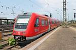 Am 05.07.2015 stand der Mindener 612 901/612 902 von DB Systemtechnik abgestellt auf Gleis 95 in Basel Bad Bf.
