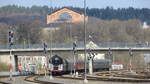 Dampfsonderzug aus Gera mit 01 519 Bayreuth Hbf