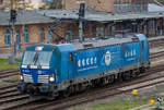 EGP Lok 193 848  bei Rangierarbeiten in Bergen auf Rügen.