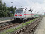 Auch in diesem Jahr ist wieder die IC 146 auf Rügen im Einsatz.Am 02.August 2025 erreichte die  146 552 Bergen/Rügen.