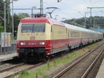 101 001 der TEE Rheingold Binz-Koblenz,kamen am 17.Juni 2026,durch Bergen/R�gen.