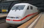 Hier 401 056-7  Heppenheim/Bergstrae  als ICE691 von Berlin Ostbahnhof nach Stuttgart Hbf., dieser Triebzug stand am 25.2.2012 in Berlin Hbf.