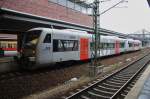 Hier 650 540-7 und 650 550-6 als RB27 (RB78987) von Berlin Gesundbrunnen nach Basdorf, dieser Triebzugverband stand am 3.2.2014 in Berlin Gesundbrunnen. 