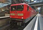 112 109 der DB Regio AG (Bw Cottbus) mit dem RE5 nach Falkenberg/Elster am 7.3.2020 im Berliner Hbf.