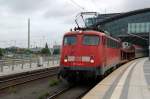 115 346 hat am 11.07.09 den EN 476 aus Budapest nach Berlin Hbf gebracht.