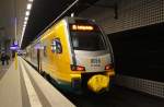 Hier 445 102-7 als RE4 (RE37317) von Rathenow nach Ludwigsfelde, dieser Triebzug stand am 16.2.2013 in Berlin Hbf. (tief). 