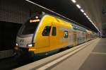 Hier 445 111-8 als RE4 (RE37321) von Rathenow nach Ludwigsfelde, dieser Triebzug stand am 16.2.2013 in Berlin Hbf.