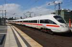 Hier 605 014-0 als ICE35 von Berlin Ostbahnhof nach Kbenhavn H mit 605 010-8  Wehrheim (Taunus)  als ICE380 von Berlin Ostbahnhof nach rhus H, bei der Ausfahrt am 17.8.2013 aus Berlin Hbf.