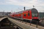 Hier ein RE1 (RE18117) von Magdeburg Hbf.