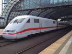 Hier 401 063-3 als ICE692 von Stuttgart Hbf. nach Berlin Ostbahnhof, dieser Triebzug stand am 2.3.2014 in Berlin Hbf. 