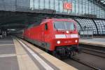 Hier 120 137-5 und 120 115-1 mit IC2903 von Köln Hbf. nach Berlin Ostbahnhof, dieser Zug stand am 28.3.2014 in Berlin Hbf.