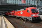 Hier 182 008 mit einem RE1 (RE18176) von Frankfurt(Oder) nach Brandenburg Hbf., bei der Einfahrt am 6.9.2014 in Berlin Hbf.
