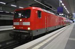 112 185 ist am 2.8.2016 mit dem RE3 (RE3331) von Pasewalk nach Berlin Südkreuz auf dem Weg ins BW nach Berlin Lichtenberg.