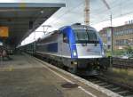 Hier 5 370 003 mit EC45 von Warszawa Wschodnia nach Berlin Gesundbrunnen, dieser Zug stand am 18.6.2011 in Berlin Lichtenberg.