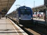 Die PKP 5 370 009 brachte,am 01.Oktober 2011,den Berlin-Warszawa Express,EC 43 nach Warszawa,von Berlin Gesundbrunnen nach Berlin Lichtenberg.