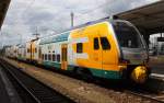 Hier 445 101-9 als RE2 (RE92366) von Berlin Lichtenberg nach Cottbus, dieser Triebzug stand am 23.6.2013 in Berlin Lichtenberg.