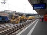 Nicht nur in Warschauer Straße und Ostkreuz wurde gebaut,am 25.Oktober 2014,auch in Berlin Lichtenberg.