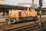 92 80 1278 003-9 der  northrail  bei der Durchfahrt Richtung Westen im Bhf. Berlin-Lichtenberg am 09.02.2017