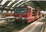 180 018 mit einem EuroCity aus Warschau bei der Ankunft im Berliner Ostbahnhof.