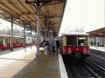 Am 23.03.2002 kreuzen sich die Umlufe 67 und 63 um 13.33 h am Bahnhof Ostkreuz.