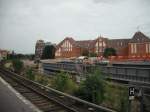 19.06.2008 - Blick vom (fast) ehemaligen S-Bahnsteig der Ringbahn am Bahnhof Berlin-Ostkreuz auf den schon fast fertigen Regionalbahnsteig der ab Herbst als provisorischer Bahnsteig der Ringbahn