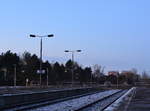 Von der einstigen Bedeutung des Bahnhofes Berlin Schönefeld Flughafen ist heute nicht mehr viel übrig.