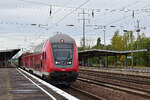 147 015 schiebt ihren Zug als RB32 nach Oranienburg aus Schönefeld Flughafen in Richtung Grünauer Kreuz.

Berlin 26.09.2024