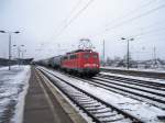 140 691 am 21.1.2006 im Bahnhof Berlin-Schnefeld Flughafen.