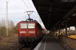 143 641-9 [Verl|BCS|13.06.14] mit der RB14  Airportexpress  (RB 18922) von Berlin-Schönefeld Flughafen nach Nauen in Berlin-Schönefeld Flughafen. 03.01.2014