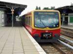 DB S-Bahn Berlin (BR 481) Shuttle vom Bahnhof Schneweide zur S-Bahn-Werkstatt Schneweide am 11. August 2012.