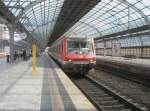 Hier eine RB13 von Berlin Hbf.(tief) nach Wustermark, bei der Ausfahrt am 1.4.2010 aus Berlin Spandau.