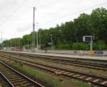 Gleis 8 (DB AutoZug Bahnsteig) in Berlin Wannsee; 27.05.2010