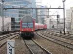 RB 14 nach Berlin-Schnefeld am 01.03.13 bei der Einfahrt in den Bahnhof Zoo.