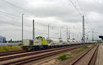 275 120 der RBB erreicht mit der Übergabe aus Zschornewitz am 14.07.19 ihr Ziel Bitterfeld.