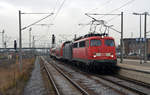 Der PbZ 2467 von Berlin nach Leipzig wurde am 06.12.16 von 115 459 befördert.