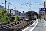 Hauptbahnhof Bonn - Zufahrt von Süden - 14.09.2019